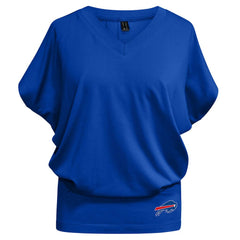NFL Buffalo Bills Kiya Tomlin Women's Blousy V-Neck T-Shirt