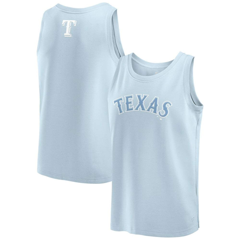 Texas Rangers Elements Tank Top - Light Blue