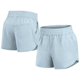 Boston Red Sox Women's Studio Woven Vibe Shorts - Light Blue