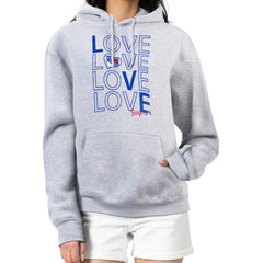 New York Rangers G-III 4Her by Carl Banks Women's Hockey Love Fleece Pullover Hoodie