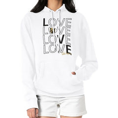 Vegas Golden Knights G-III 4Her by Carl Banks Women's Hockey Love Fleece Pullover Hoodie