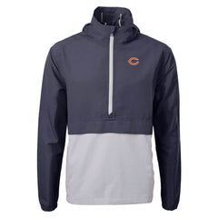 NFL Chicago Bears Cutter & Buck Charter Eco Recycled Anorak Half-Zip Jacket