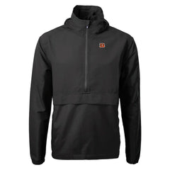 NFL Cincinnati Bengals Cutter & Buck Charter Eco Recycled Anorak Half-Zip Jacket