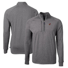 NFL Arizona Cardinals Cutter & Buck Adapt Eco Knit Quarter-Zip Pullover Top