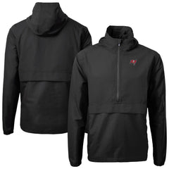 NFL Tampa Bay Buccaneers Cutter & Buck Charter Eco Recycled Anorak Half-Zip Jacket