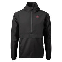 NFL Tampa Bay Buccaneers Cutter & Buck Charter Eco Recycled Anorak Half-Zip Jacket