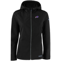 NFL Buffalo Bills Cutter & Buck Women's Evoke Eco Softshell Recycled Full-Zip Hooded Jacket