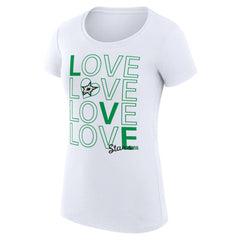 Dallas Stars G-III 4Her by Carl Banks Women's Super-Slim Fit Lightweight Hockey Love T-Shirt