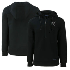 NFL Atlanta Falcons Cutter & Buck Throwback Roam Eco Half-Zip Recycled Pullover Hoodie