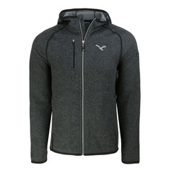 NFL Philadelphia Eagles Cutter & Buck Throwback Mainsail Sweater-Knit Full-Zip Hoodie