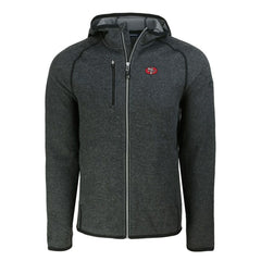 NFL San Francisco 49ers Cutter & Buck Throwback Mainsail Sweater-Knit Full-Zip Hoodie