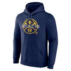 Denver Nuggets Stellar Personalized Name & Number Pullover Hoodie sale - Navy outlet