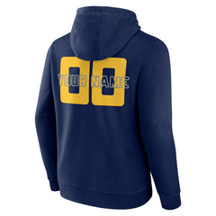 Indiana Pacers Stellar Personalized Name & Number Pullover Hoodie - Navy for sale