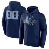 Memphis Grizzlies Stellar Personalized Name & Number Pullover Hoodie - Navy cheap