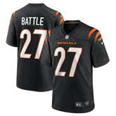 NFL Cincinnati Bengals Jordan Battle Team Game Jersey