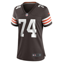 NFL Cleveland Browns Alex Leatherwood Women's Team Game Jersey