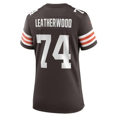 NFL Cleveland Browns Alex Leatherwood Women's Team Game Jersey