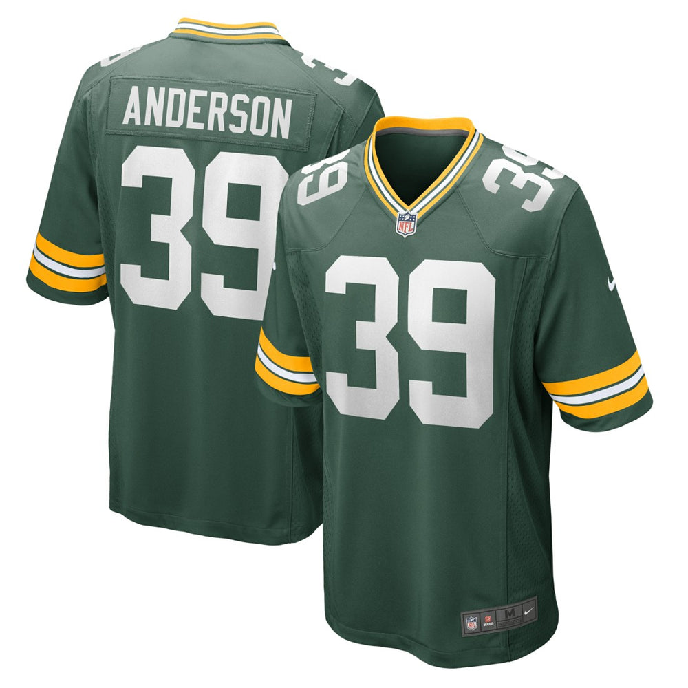 NFL Green Bay Packers Zayne Anderson Team Game Jersey