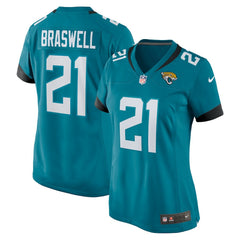 NFL Jacksonville Jaguars Christian Braswell Women's Team Game Jersey