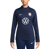 USMNT Women's 2024 Strike Drill Performance Quarter-Zip Pullover Top / Soccer Outlet
