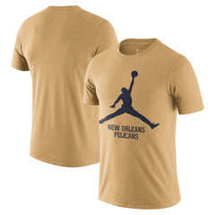 New Orleans Pelicans Essential Jumpman T-Shirt - Gold | Nike online