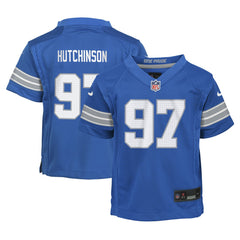 NFL Detroit Lions Aidan Hutchinson Preschool Player Game Jersey