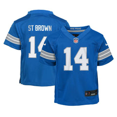 NFL Detroit Lions Amon-Ra St. Brown Preschool Player Game Jersey