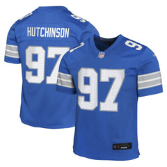 NFL Detroit Lions Aidan Hutchinson Youth Game Jersey