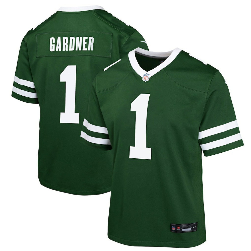 NFL New York Jets Ahmad Sauce Gardner Youth Game Jersey