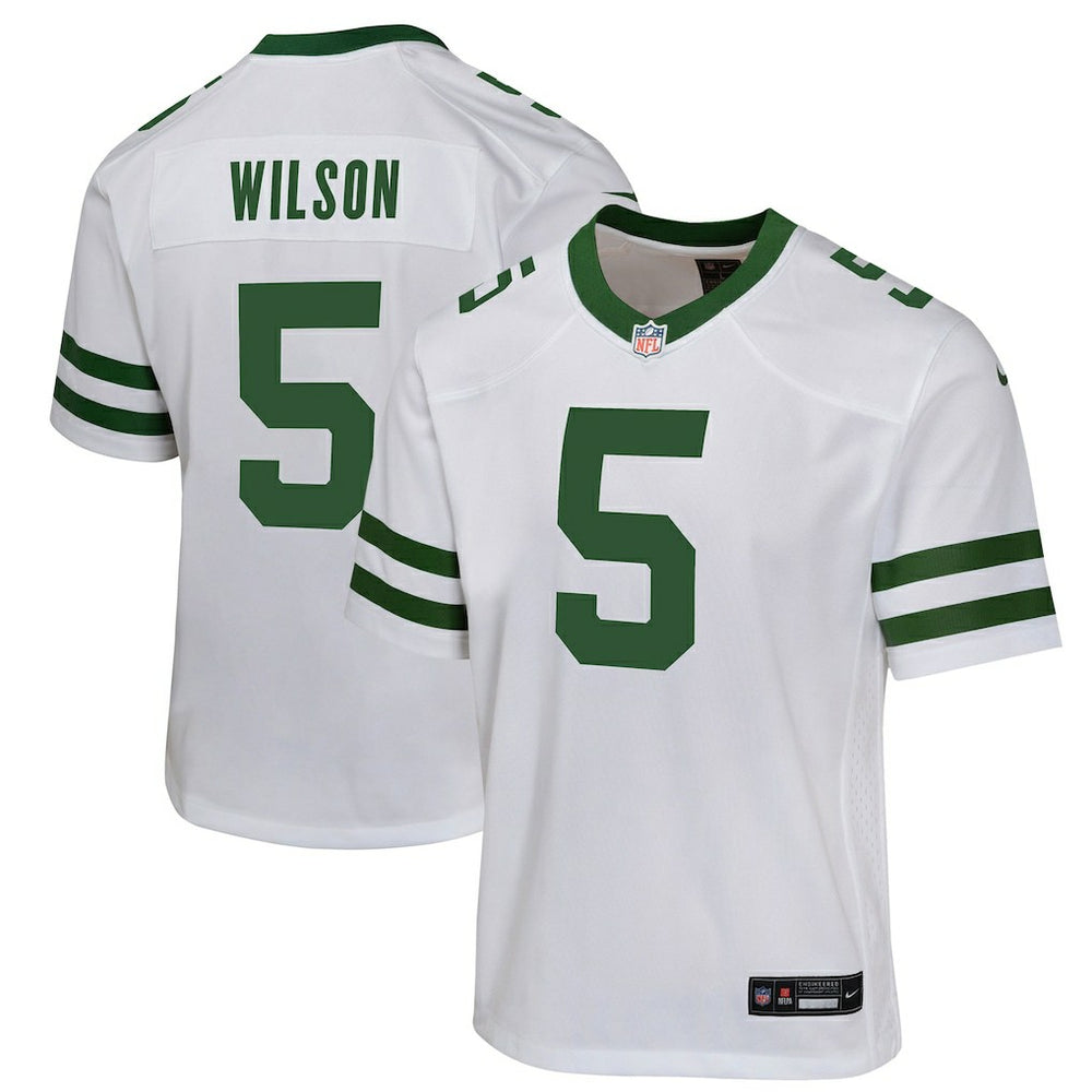 NFL New York Jets Garrett Wilson Youth Game Jersey