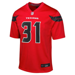 NFL Houston Texans Dameon Pierce Youth Game Jersey