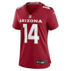 NFL Arizona Cardinals Michael Wilson Women's Team Game Jersey