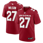 NFL Arizona Cardinals Divaad Wilson Team Game Jersey