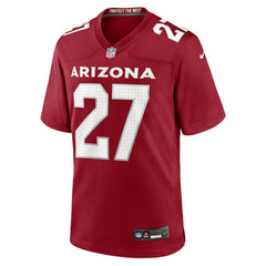 NFL Arizona Cardinals Divaad Wilson Team Game Jersey