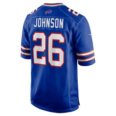 NFL Buffalo Bills Ty Johnson Team Game Jersey