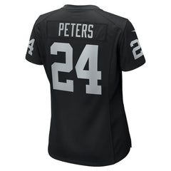NFL Las Vegas Raiders Marcus Peters Women's Team Game Jersey