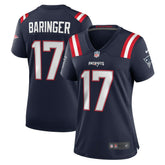 NFL New England Patriots Bryce Baringer Women's Game Jersey