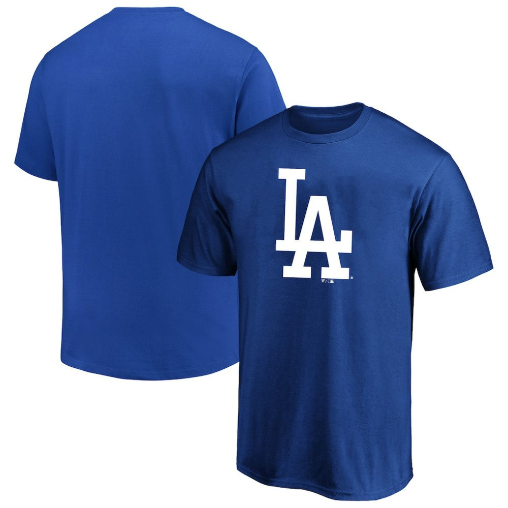 Los Angeles Dodgers Profile Big & Tall Primary Logo T-Shirt - Royal