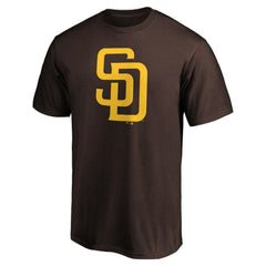 San Diego Padres Profile Big & Tall Primary Logo T-Shirt - Brown