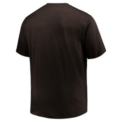 San Diego Padres Profile Big & Tall Primary Logo T-Shirt - Brown