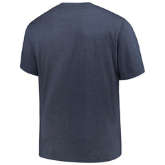 Houston Astros Profile Big & Tall Weathered Logo T-Shirt - Heather Navy