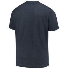 Tampa Bay Rays Profile Big & Tall Weathered Logo T-Shirt - Heather Navy
