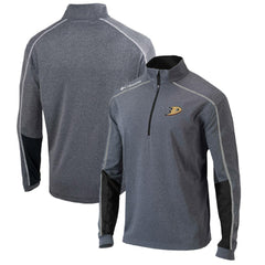 Anaheim Ducks Columbia Omni-Wick Shotgun 2.0 Quarter-Zip Pullover Top