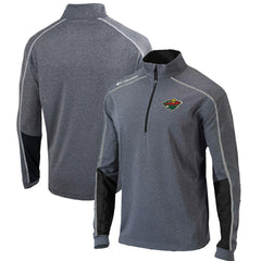 Minnesota Wild Columbia Omni-Wick Shotgun 2.0 Quarter-Zip Pullover Top