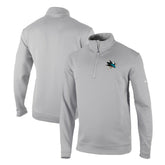 San Jose Sharks Columbia Omni-Wick Wickhams Hills Half-Zip Pullover Top