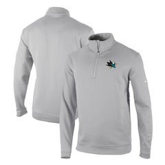 San Jose Sharks Columbia Omni-Wick Wickhams Hills Half-Zip Pullover Top