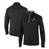 San Jose Sharks Columbia Omni-Wick Wickhams Hills Half-Zip Pullover Top