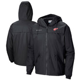 Detroit Red Wings Columbia Oroville Creek Lightweight Full-Zip Windbreaker Jacket