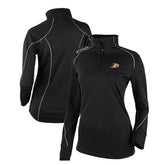 Anaheim Ducks Columbia Women's Omni-Wick Shotgun 2.0 Quarter-Zip Pullover Top
