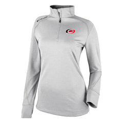 Carolina Hurricanes Columbia Women's Omni-Wick Shotgun 2.0 Quarter-Zip Pullover Top